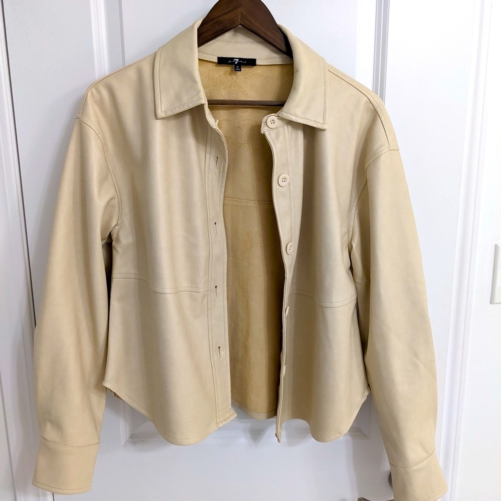 New Faux Leather Jacket